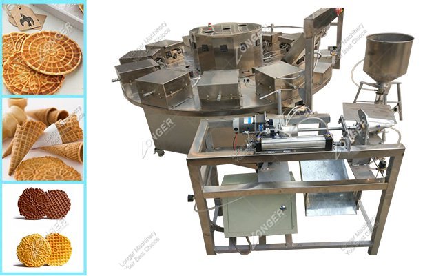 sugar cone baking machine with best price manufacturer