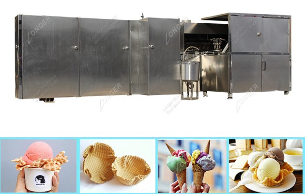 automatic ice ceam cone machine