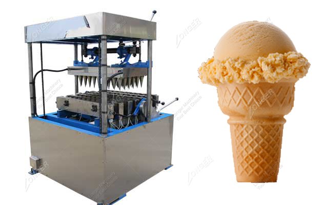 automatic ice cream cone machine