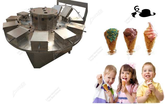 ice cream cone baking machine