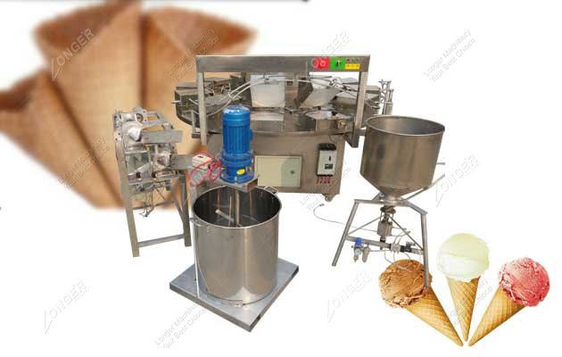 ice cream cone baking machine