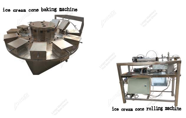 ice cream cone baking machine